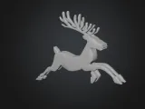 running reindeer - simple-3