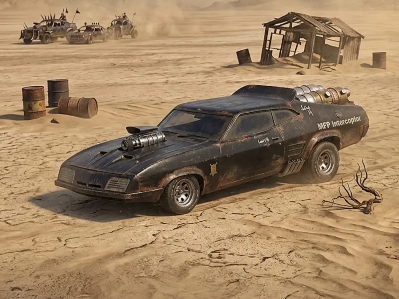 MAD MAX CAR - FORD FALCON XB - INTERCEPTOR