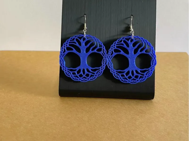 Pendientes del Árbol de la Vida celta.