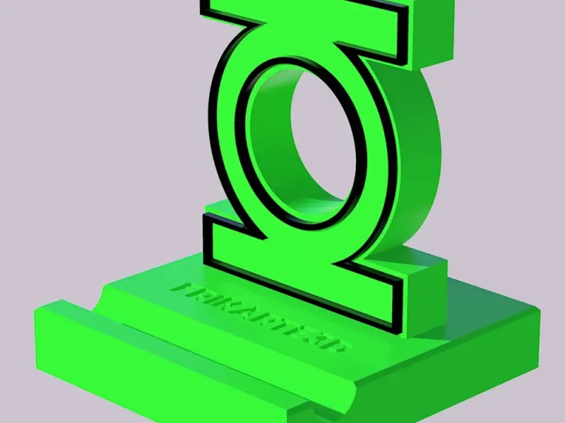 Green Lantern Phone Holder