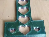 Print bed Scraper Hearts-0