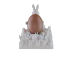 Tavşan Kız Yumurtalık Kawaii partisi vermek-4