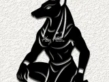 ANUBIS JACKAL GOD WALL ART HOME DECOR-0