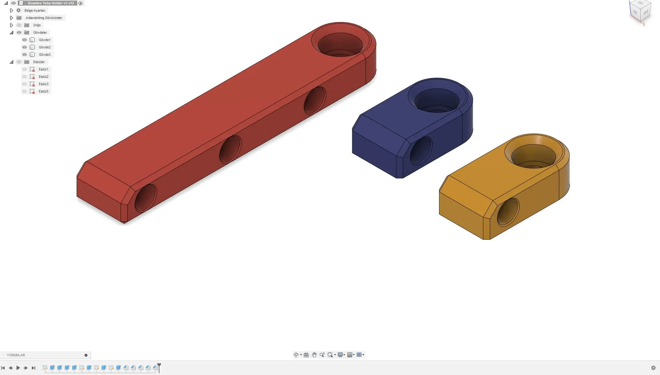 Bowdenzug Ptfe Clip v1 Creality K1 / K1 Max