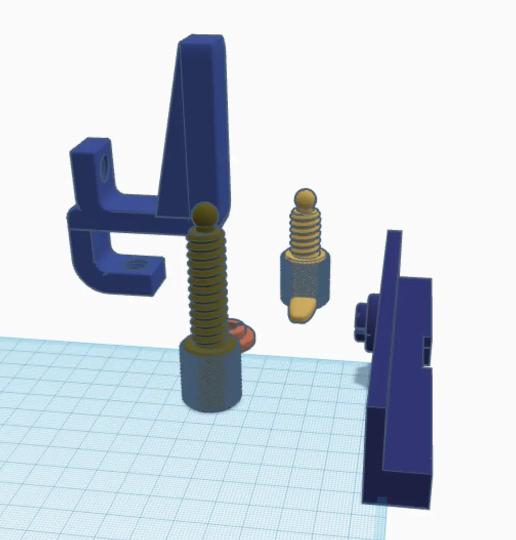 Table ore van tablet ore mobile clamp