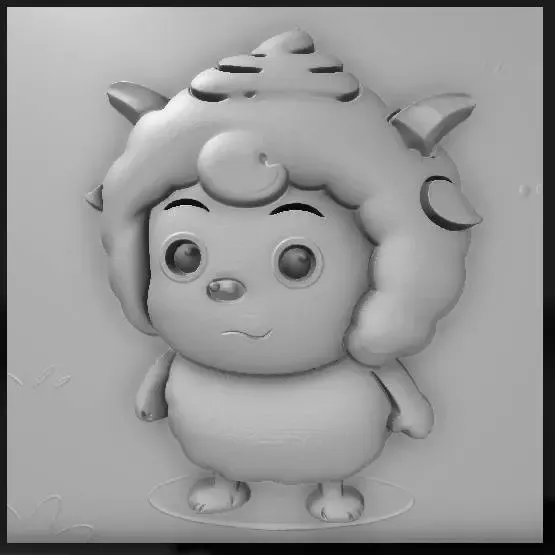 cute sheep cartoon