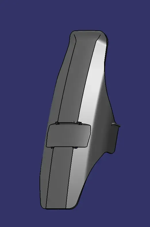 Rear fender for Canyon Torque AL 2023