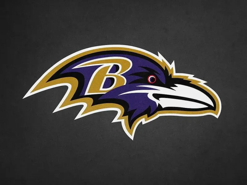 Logo de los Baltimore Ravens | Diseño 3D para Impresión