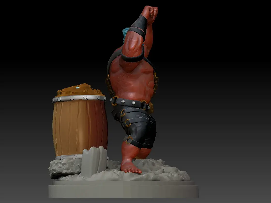 Hakan (Classic) from Street Fighter IV