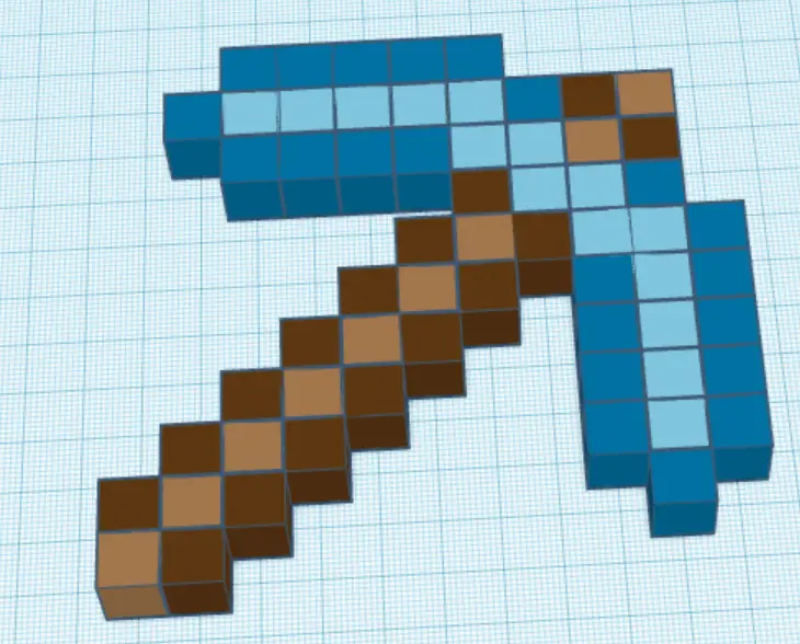 Piccone di diamante Minecraft