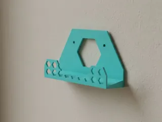 Suporte de parede para roteadores e outros