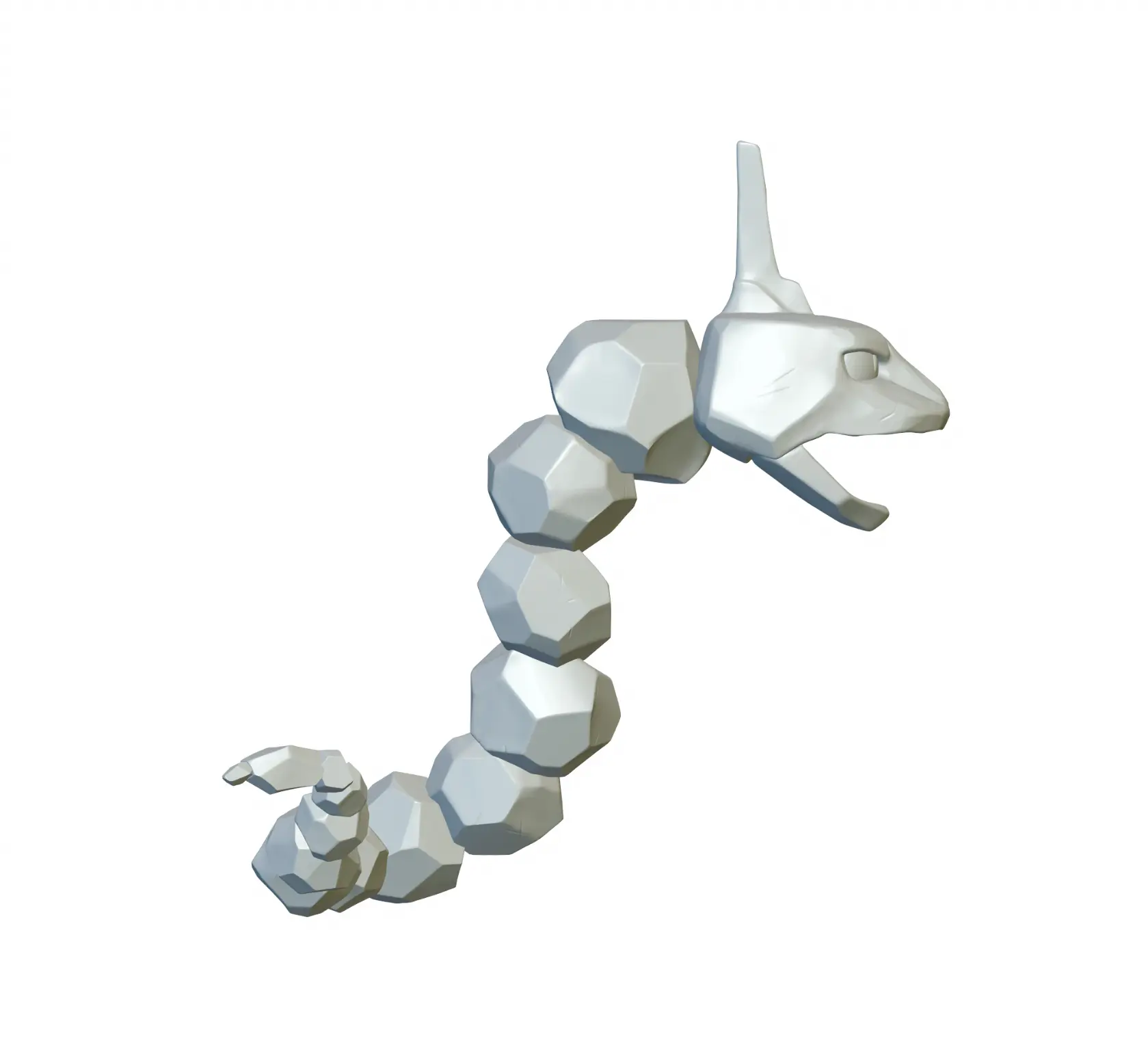 Pokemon Onix #95 - ¡Listo para la impresión 3D!