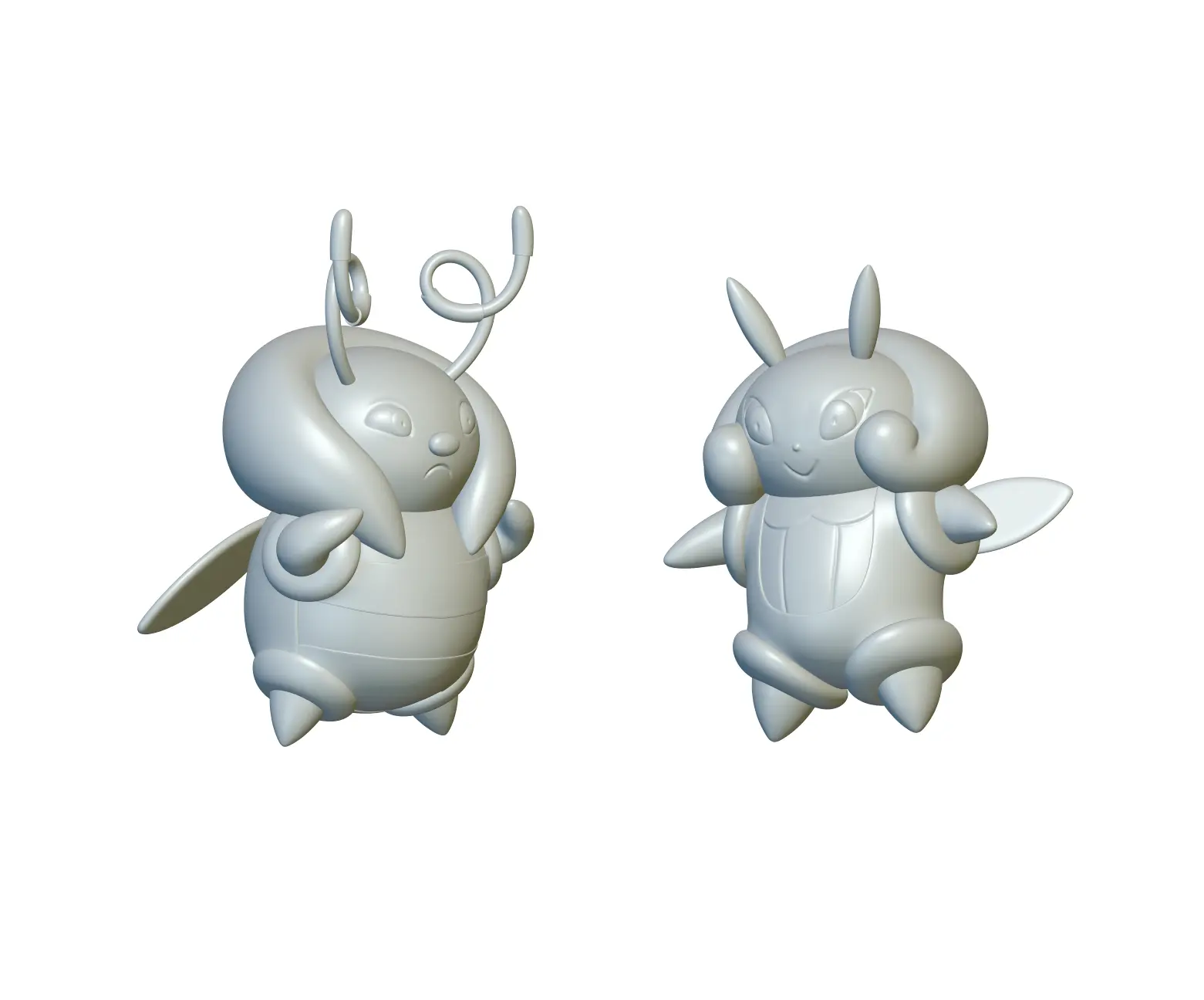 Pokemon Volbeat & Illumise (#313 & #314) - 3D Printing!