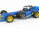 Diecast Supermodified front engine race car Scale 1 to 25-0