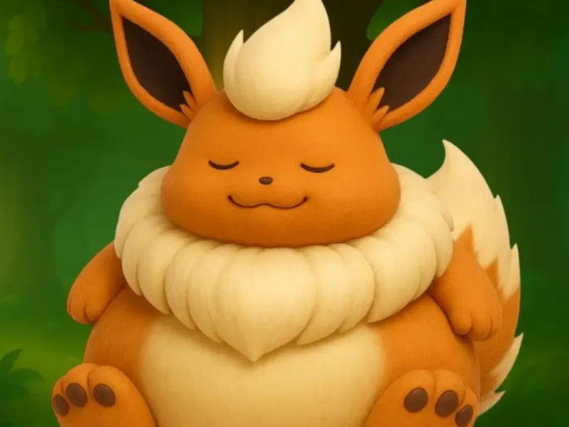 pokemon flareon chubby