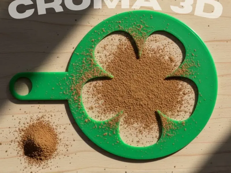 Flower stencil - Coffee