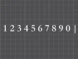 Numbers on the dial-0