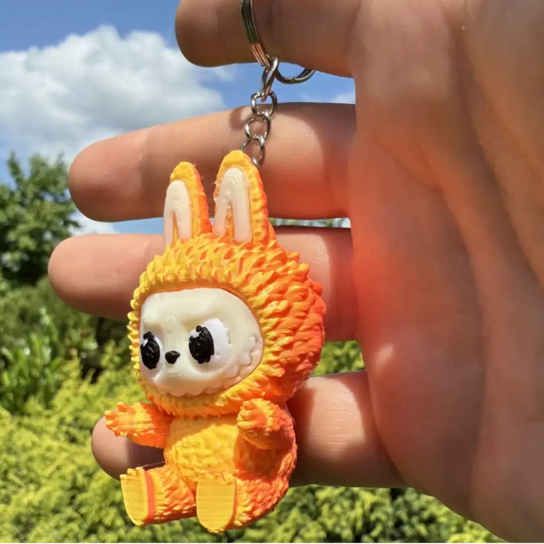 3Dプリンターデータ | 3MFファイルダウンロード | Keychain Labubu in