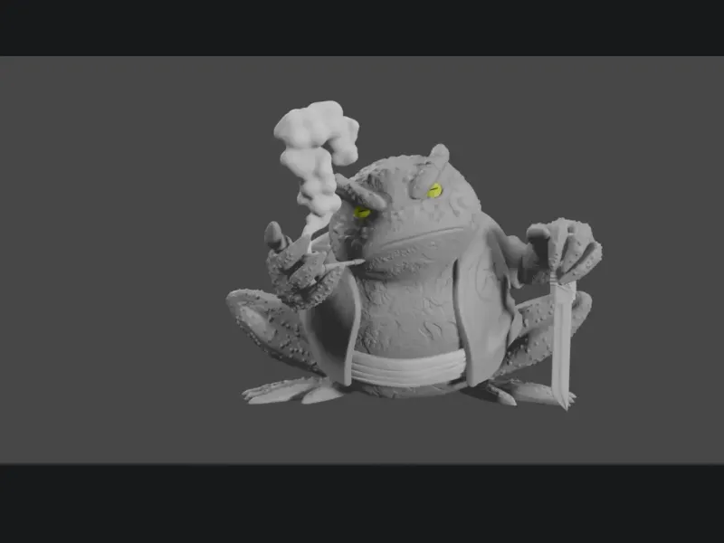 Gamabunta PixelChronicles-Miniatures