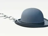 Bowler Hat Key Chain-1