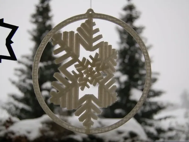 Fiocco di neve a gimbal