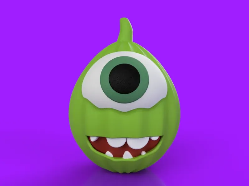 mike wazowski pompoen