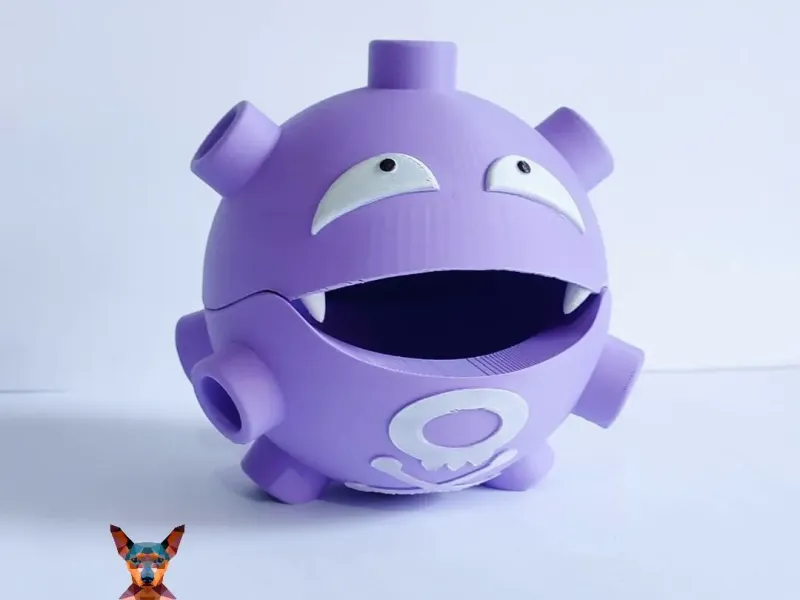 KOFFING CONTAINER – A Functional & Smoky Pokémon