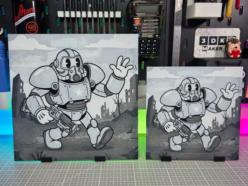 Anime Fallout - Hueforge - 3 Colors