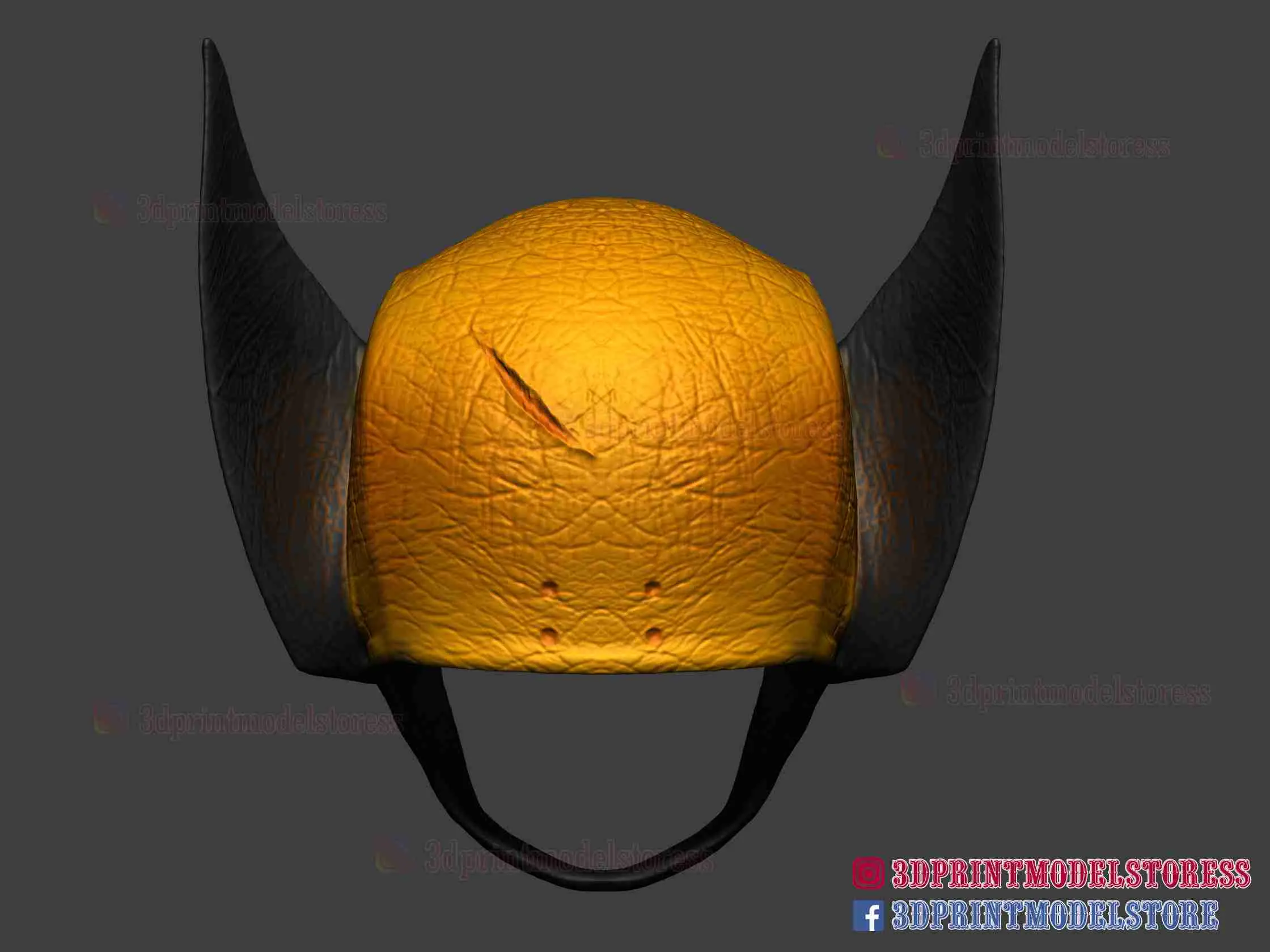 Wolverine Helmet - Marvel Comics Cosplay