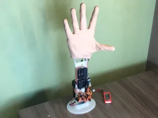 robot hand || bionic hand prosthesis prototype