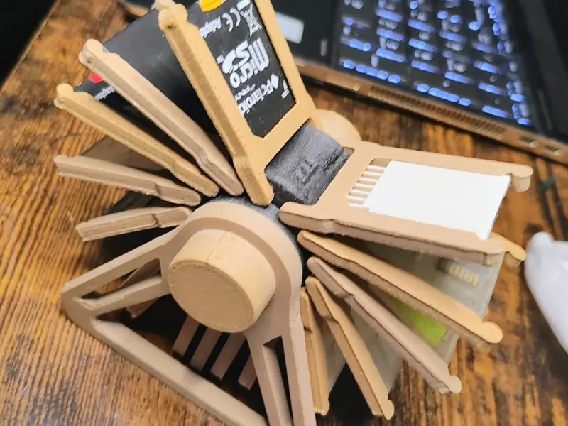 Rolodex per Schede SD