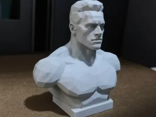 Bodybuilder - Lowpoly