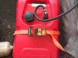 rachet strap mount gas tank mount-5