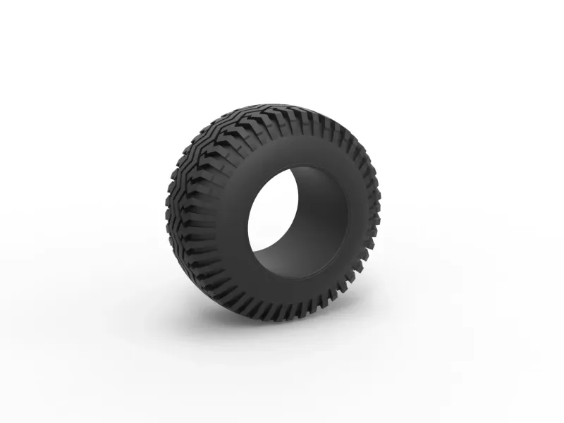 Offroad tire 129 Scale 1:25