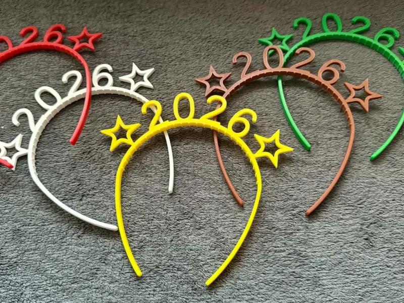 New Year 2026 Headband