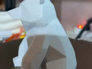 Polar Bear - polygonal