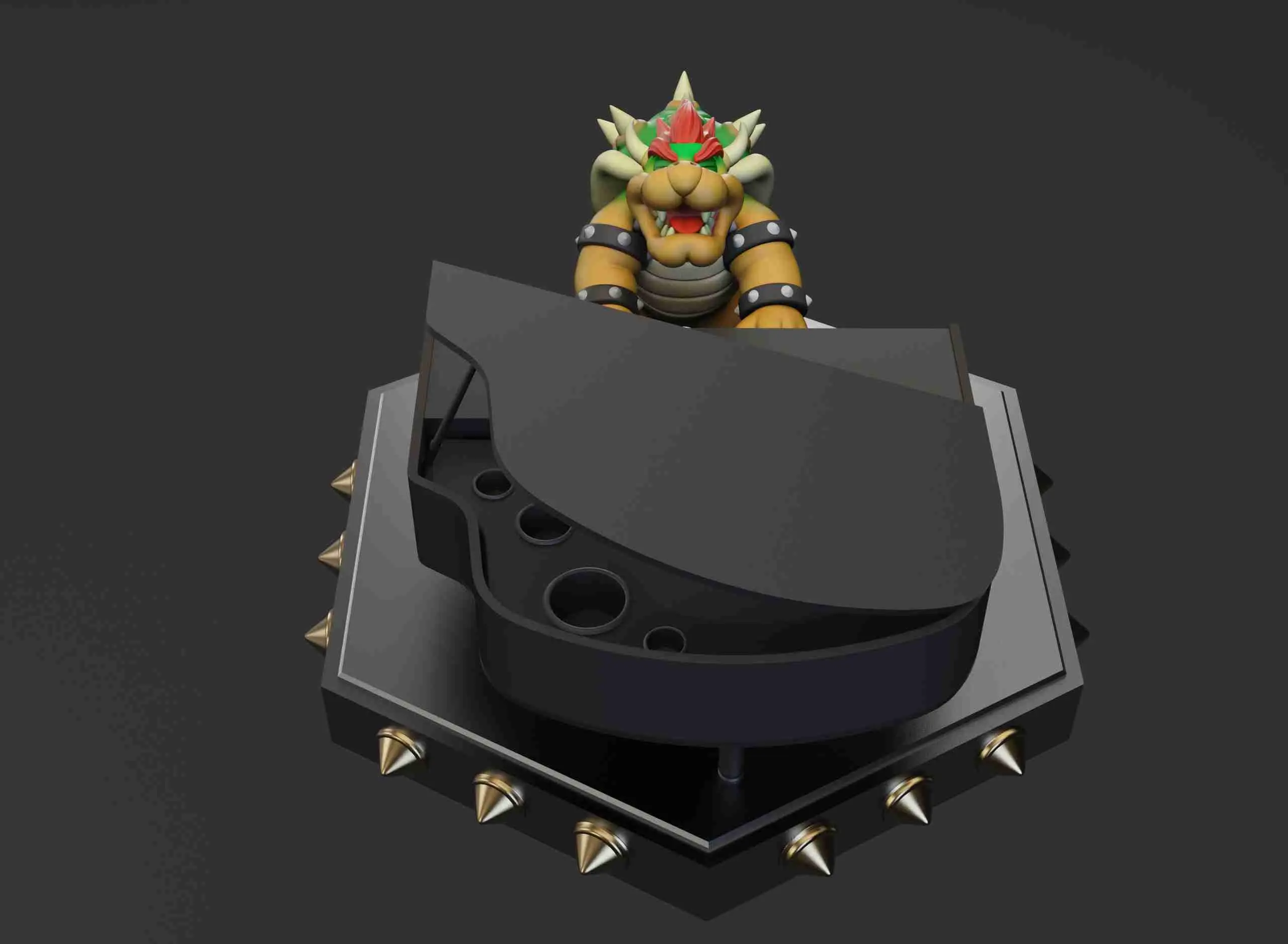 BOWSER SUPER MARIO BROS 3D PRINTING MODEL