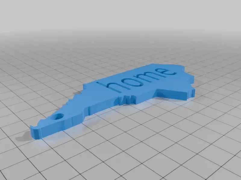 NC Home Sleutelhanger