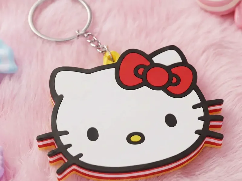 hello kity keychain