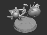 Şanslı Meowth - Pokemon fanart-3