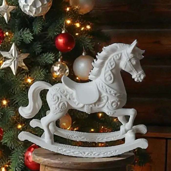 Ornate Rocking Horse - Christmas ornament