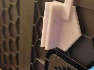 Door Holder for Creality K1 - With backside bracket