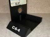 Stand holder for Commodore64 floppy discs C64-0