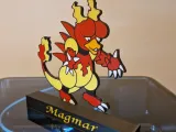 Magmar on Stand-1