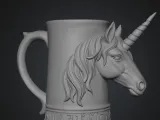 unicorn viking mug-1