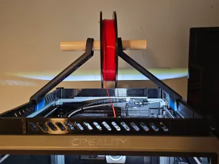 K1 Max top filament holder for 30mm raiser