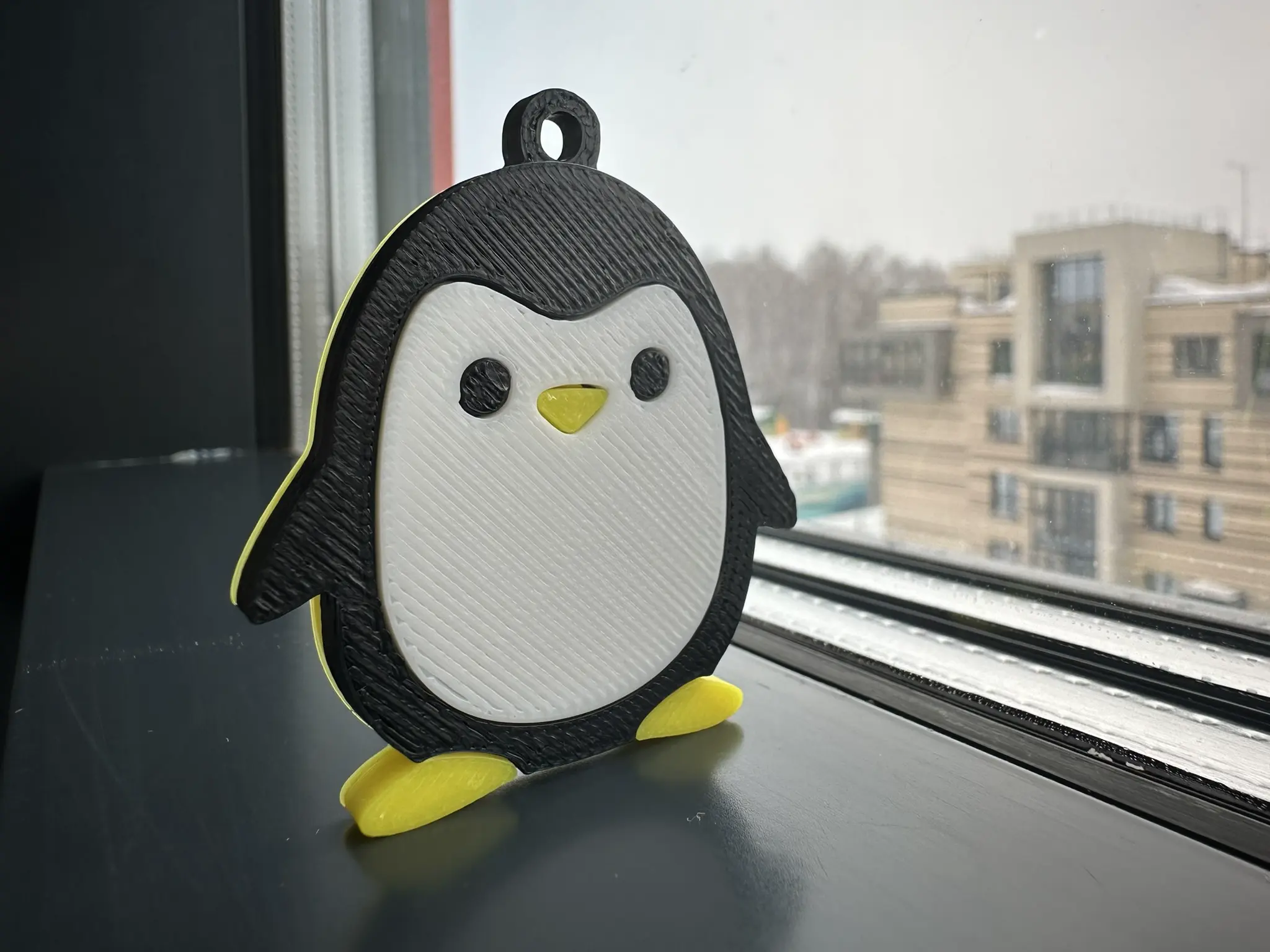 Portachiavi Pinguino (3 colori)
