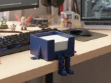 Articulated Sticky Note Holder | Fun Storage with Legs Toy-5