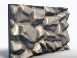 Stone Block Wall Bas Relief Panel-1