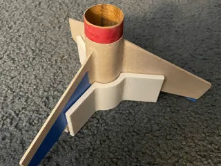 Model Rocket BT55 Fin Jig